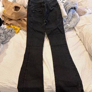 American eagle low rise flare jeans